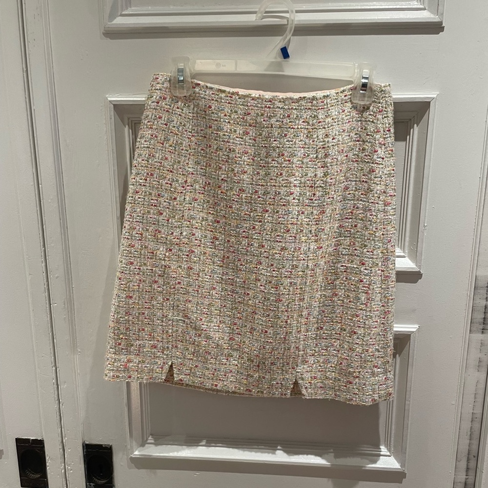 Brooks Brothers Multicolor Tweed Skirt